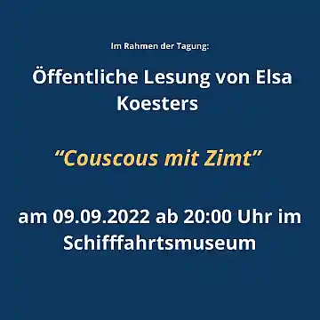 Lesung mit Elsa Koester in Flensburg