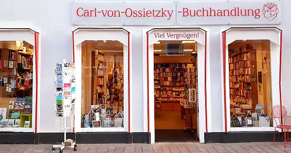 Buchhandlung Flensburg zwischen Holm und Nordermarkt/Norderstraße