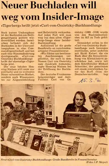 Neuer Buchladen will weg vom Insider-Image